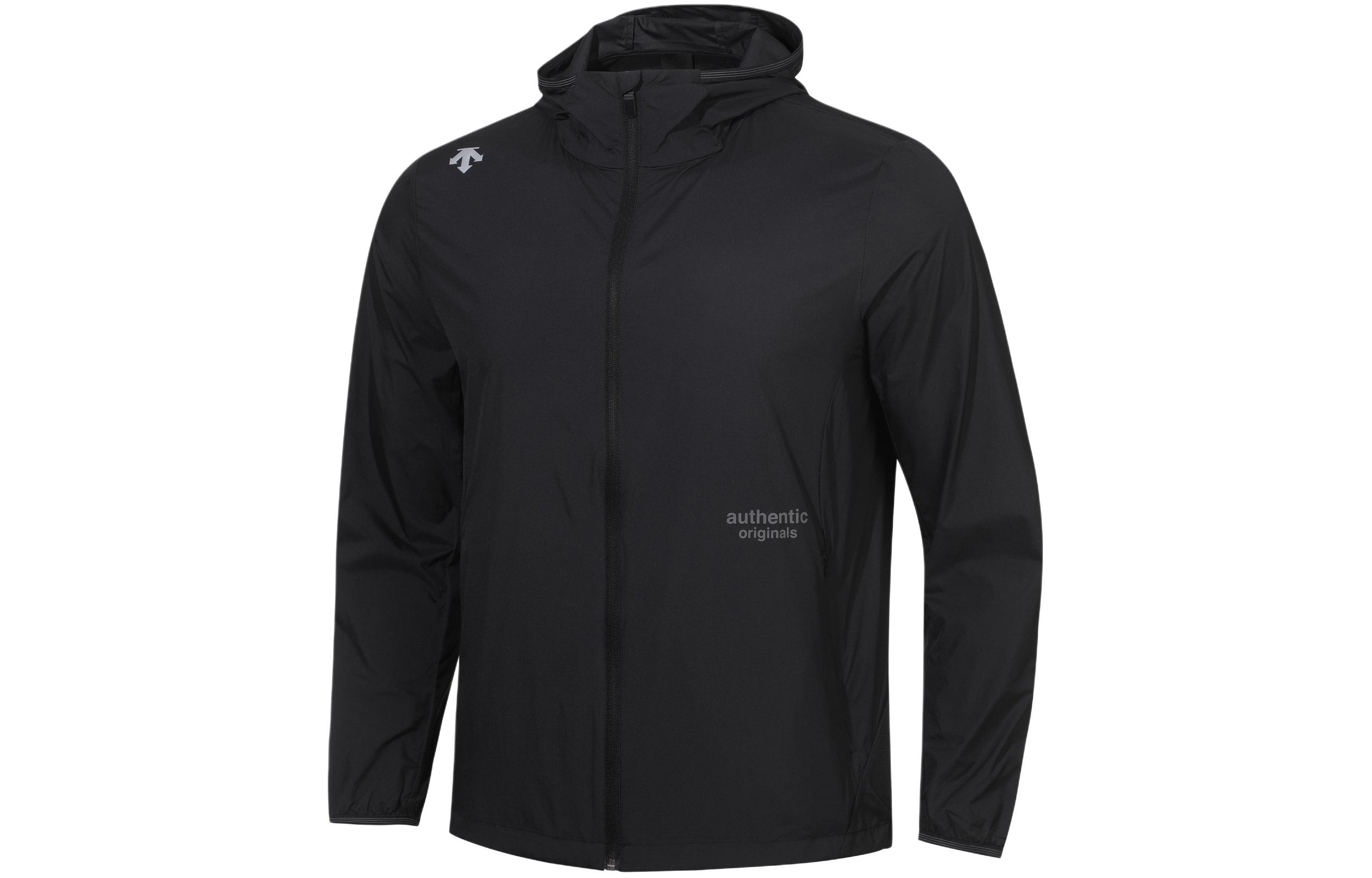 Lookbook DESCENTE 輕量透氣男女款戶外運動印花Logo外套 SP223RWB41