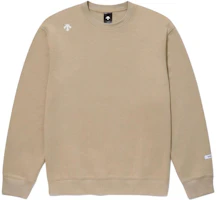 DESCENTE Back Spirit Unisex Crewneck Sweatshirt with Letter Print SO323UHT81 DESCENTE Back Spirit Unisex Crewneck Sweatshirt with Letter Print SO323UHT81