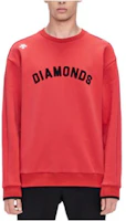 DESCENTE Baseball Series Crewneck Letter Print Pullover Sweatshirt D1421BHT81 DESCENTE Baseball Series Crewneck Letter Print Pullover Sweatshirt D1421BHT81