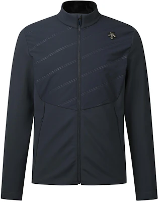 DESCENTE 黑色素面拉鍊外套附Logo DP12MFBL11STNG Buy DESCENTE 黑色素面拉鍊外套附Logo DP12MFBL11STNG