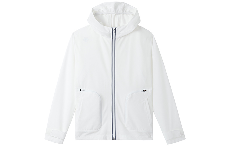 DESCENTE BLEU Series Woven Hooded Jacket D2231BJK92