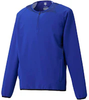 DESCENTE Blue Crewneck Pullover Sweatshirt - Breathable Long Sleeve DBX3606LCROY DESCENTE Blue Crewneck Pullover Sweatshirt - Breathable Long Sleeve DBX3606LCROY
