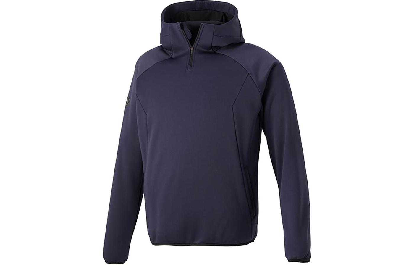 DESCENTE Blue Hooded Waterproof Zip Jacket DBX2761B-DNVY