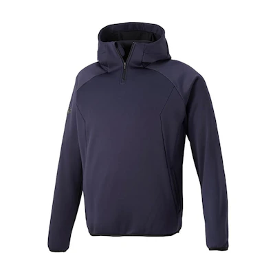 DESCENTE Blue Hooded Waterproof Zip Jacket DBX2761B-DNVY