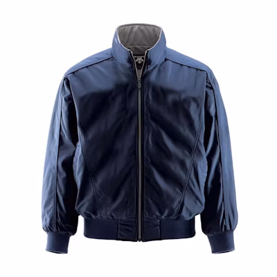 DESCENTE Blue Waterproof Windproof Thermal Zip-Up Jacket DR204BDNVY