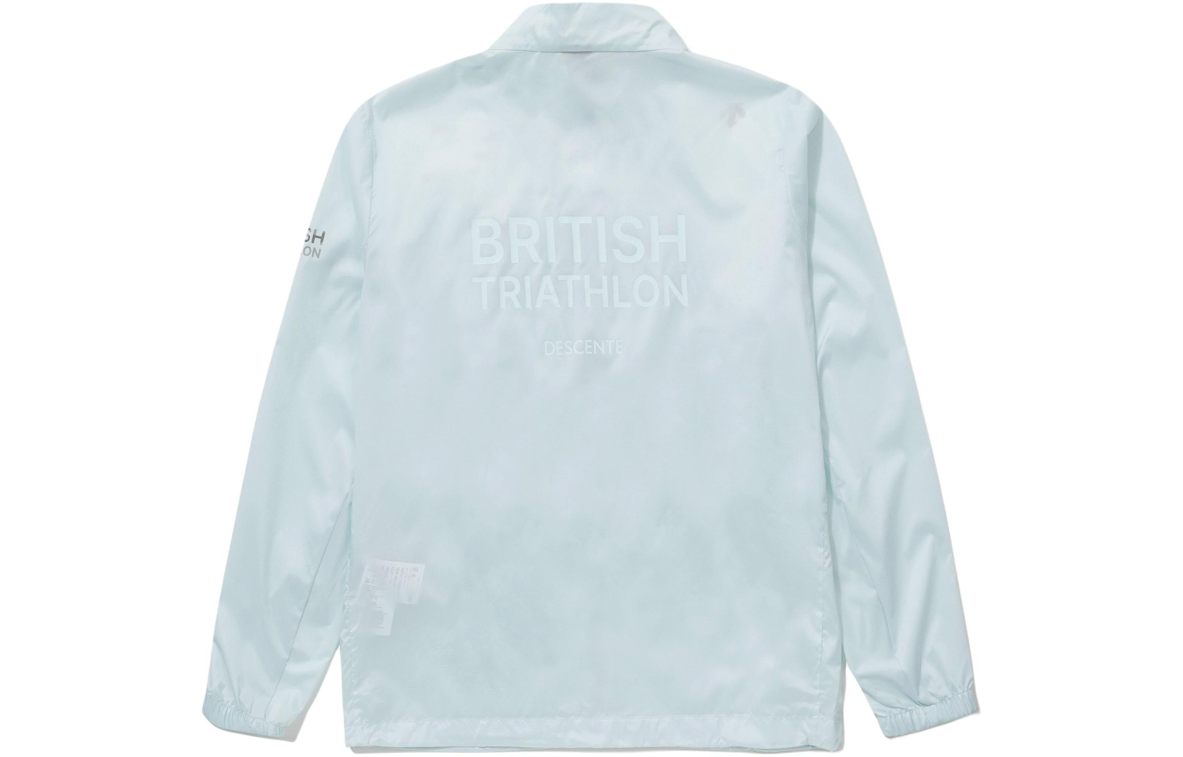 Details for Chaqueta Ligera con Cremallera y Logo DESCENTE BTF Team Manga Larga. SP221IWB43