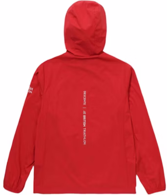 DESCENTE BTF Team Stretch Jacket with Solid Logo Print and Zip Hoodie SP223IWB41 4