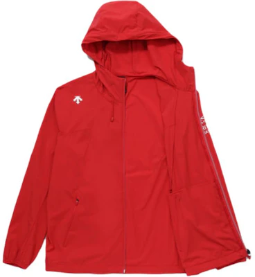 DESCENTE BTF Team Stretch Jacket with Solid Logo Print and Zip Hoodie SP223IWB41 5