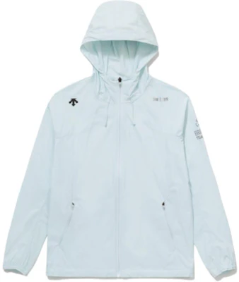 DESCENTE BTF Team Stretch Jacket with Solid Logo Print and Zip Hoodie SP223IWB41 Cheap DESCENTE BTF Team Stretch Jacket with Solid Logo Print and Zip Hoodie SP223IWB41