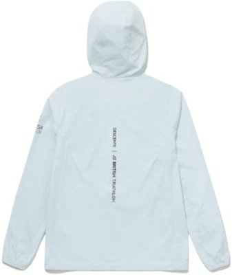 DESCENTE BTF Team Stretch Jacket with Solid Logo Print and Zip Hoodie SP223IWB41 1