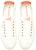 DESCENTE Slip-On Monomesh 'Keselesaan Tahan Lama Low-Top' D3323LSNX1-WR
