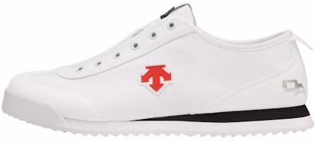 DESCENTE Chron Tempo "T-Head" White Low-Top Casual Shoes Comfortable Style D5131LSN25-WT DESCENTE Chron Tempo "T-Head" White Low-Top Casual Shoes Comfortable Style D5131LSN25-WT