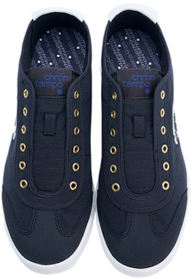 DESCENTE Chron Tempo Slip-On 'Black' D2223LSNXX-BK Lookbook DESCENTE Chron Tempo Slip-On 'Black' D2223LSNXX-BK