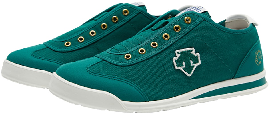DESCENTE Chron Tempo Slip-On 'Green' D2223LSNXX-GN Order DESCENTE Chron Tempo Slip-On 'Green' D2223LSNXX-GN