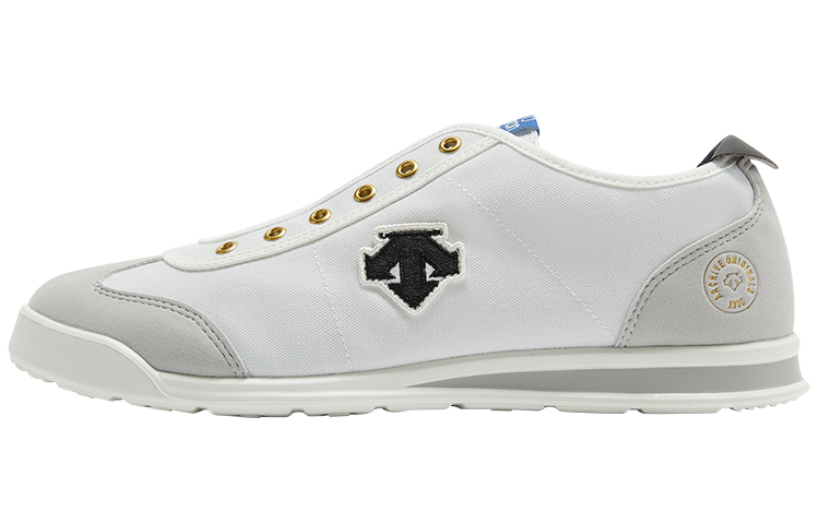 DESCENTE Chron Tempo Slip-On 'White Black' D2223LSNXX-WB