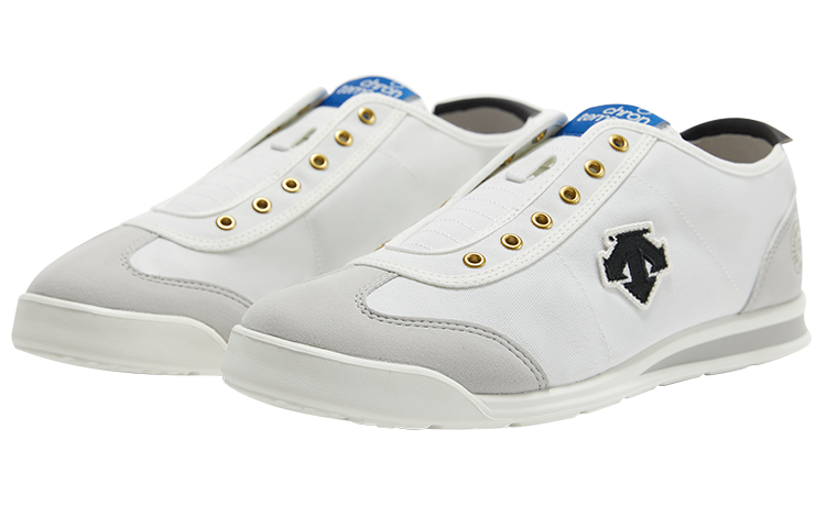 Order DESCENTE Chron Tempo Slip-On 'Putih Hitam' D2223LSNXX-WB