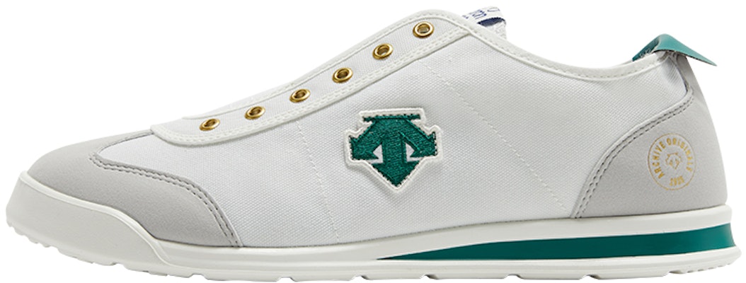 DESCENTE Chron Tempo Slip-On 'White Green' D2223LSNXX-WG Buy DESCENTE Chron Tempo Slip-On 'White Green' D2223LSNXX-WG