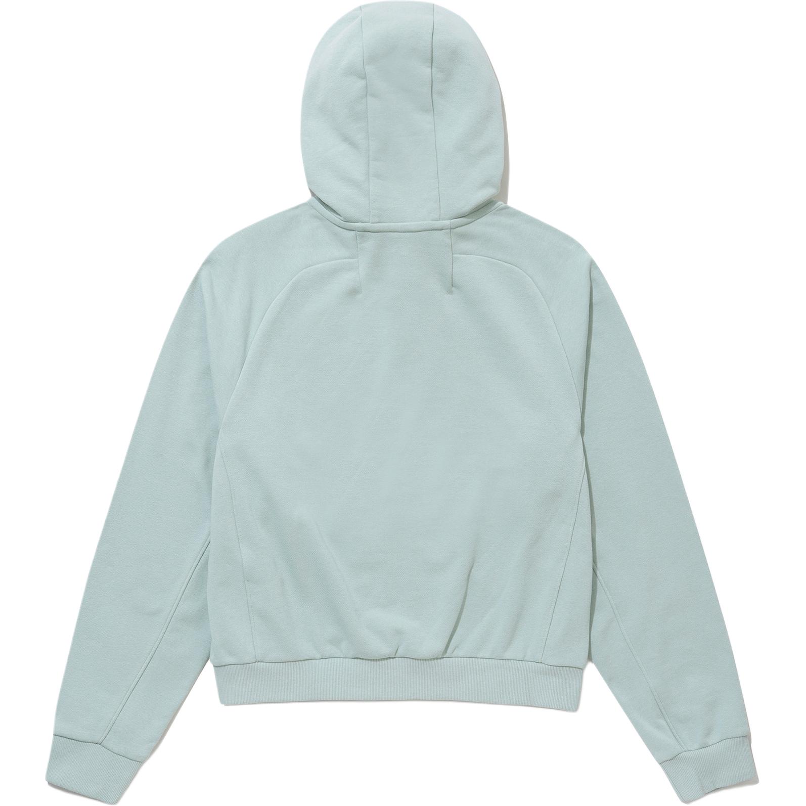 Lookbook DESCENTE Cloud Sweat Logo Hoodie Zip-Up Oversized Unisex Sweatshirt SP323UFT71
