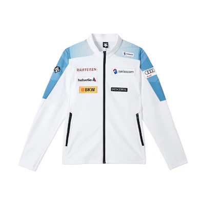 DESCENTE Colorblock Knitted Sports Jacket D2131SFT65
