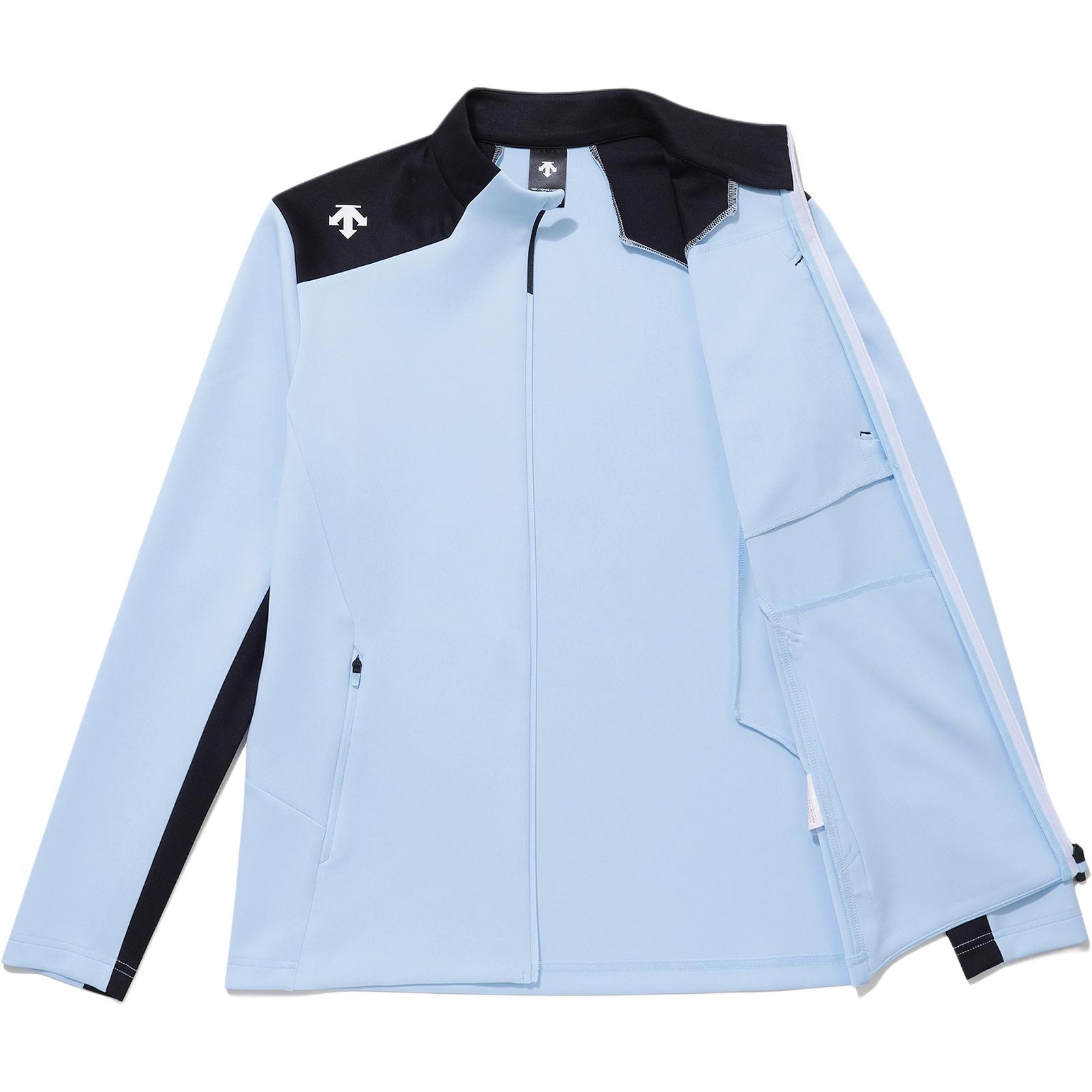 Sizing DESCENTE 拼色快乾多口袋拉鍊外套 SP323TFT72