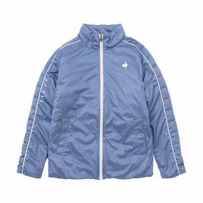 DESCENTE Colorblock Waterproof Stretch Full-Zip Jacket with Stand Collar QMMWJK01