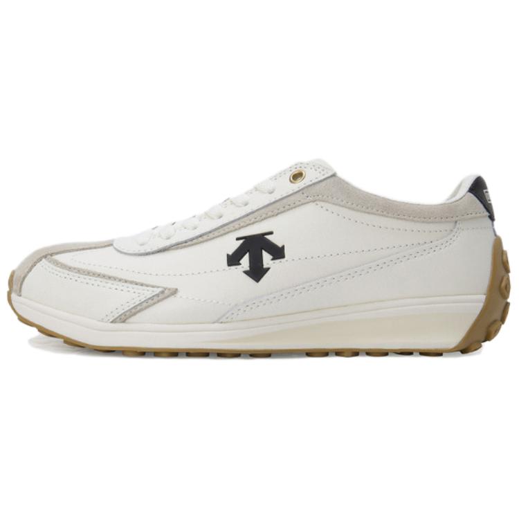 DESCENTE Cron Racer Low-Top Casual Sneakers Beige Lightweight & Stylish SP323LCR76-BEG0