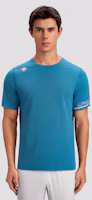 Shop DESCENTE CYCLING Moisture-Wicking Quick-Dry Slim Fit Short Sleeve Tee D4231CTS46
