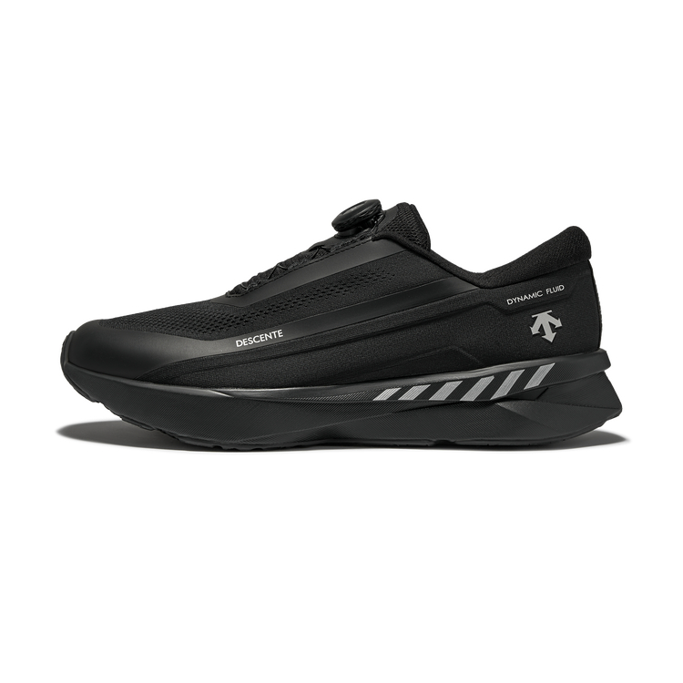 DESCENTE DFLUID BOA Low-Top Running Shoes Black Casual Trainers D4331RRN29-BK