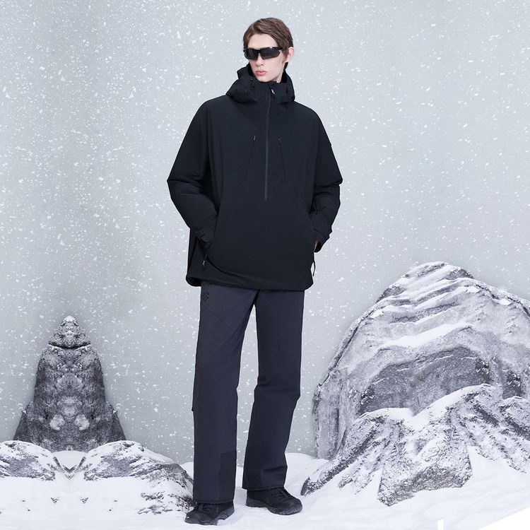 Lookbook DESCENTE DIEPEN DERMIZAX  Insulated Ski Jacket Solid Color Winter Coat D2431XSJ91