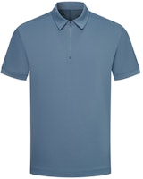 DESCENTE DUALIS Half-Zip Urban Commuter Short Sleeve Polo Shirt. D4231DPS85 DESCENTE DUALIS Half-Zip Urban Commuter Short Sleeve Polo Shirt. D4231DPS85