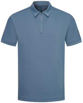 DESCENTE DUALIS Half-Zip Urban Commuter Short Sleeve Polo Shirt. D4231DPS85 Sizing DESCENTE DUALIS Half-Zip Urban Commuter Short Sleeve Polo Shirt. D4231DPS85