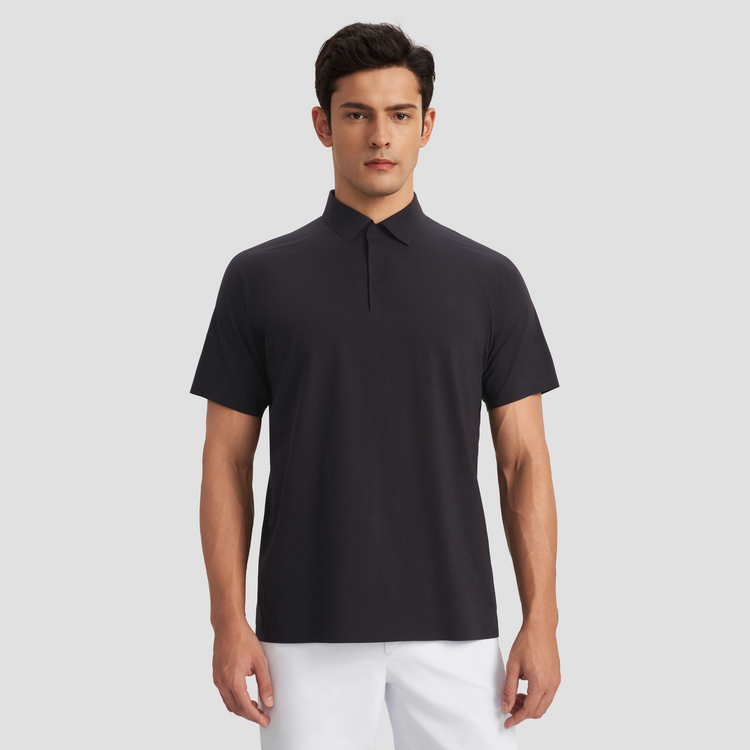 Shop DESCENTE DUALIS  Lightweight Comfortable Urban Commuter Polo Shirt D4331DPS84