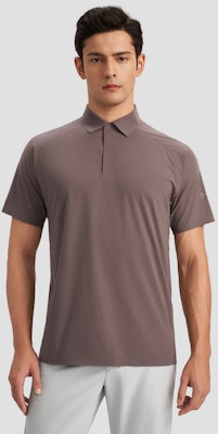 DESCENTE DUALIS Lightweight Comfortable Urban Commuter Polo Shirt D4331DPS84 1