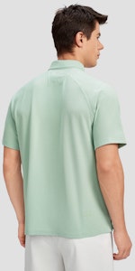 DESCENTE Dualis 耐磨面料短袖POLO衫 城市通勤风格 D4231DPS83 7