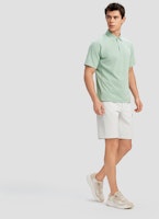 DESCENTE Dualis 耐磨面料短袖POLO衫 城市通勤风格 D4231DPS83 8