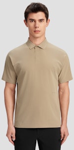 DESCENTE Dualis 耐磨面料短袖POLO衫 城市通勤风格 D4231DPS83 1