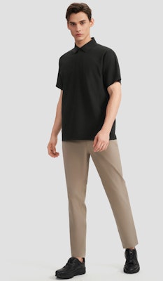 DESCENTE Dualis DOD Urban Commuter Short Sleeve Polo Shirt. D3331DPS89 3