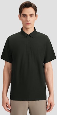 DESCENTE Dualis DOD Urban Commuter Short Sleeve Polo Shirt. D3331DPS89 1