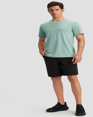 DESCENTE Dualis Series Urban Commute Short Sleeve T-Shirt D4331DTS82 8