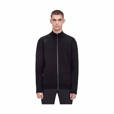 DESCENTE DUALIS Series Solid Color Knit Track Jacket - D1431DKT30