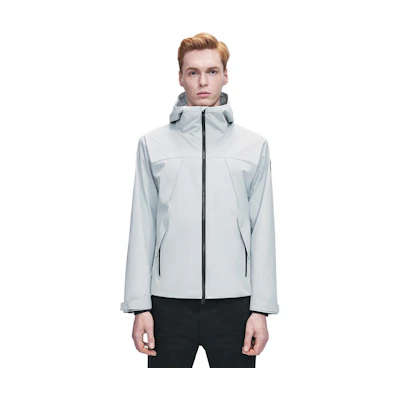 DESCENTE Dualis Series Solid Color Zip-Up Hoodie Jacket D1431DJK36