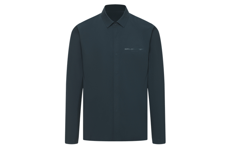 DESCENTE DUALIS SS24  Urban Casual Comfy Long-Sleeve Shirt D4231DSH83