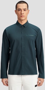 DESCENTE DUALIS SS24 Camisa Casual Urbana Cómoda de Manga Larga. D4231DSH83 Shop DESCENTE DUALIS SS24 Camisa Casual Urbana Cómoda de Manga Larga. D4231DSH83