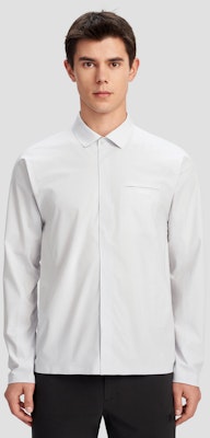 DESCENTE DUALIS SS24 Urban Casual Comfy Long-Sleeve Shirt D4231DSH83 1