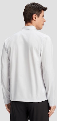 DESCENTE DUALIS SS24 Urban Casual Comfy Long-Sleeve Shirt D4231DSH83 2