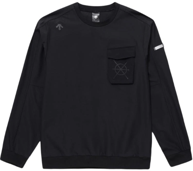 descente-dualis-unisex-slim-fit-crewneck-long-sleeve-sweatshirt-solid-color-sp-121-dwh-22