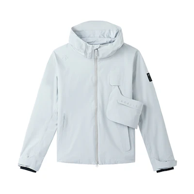 DESCENTE Dualis Urban Commuter Hooded Woven Jacket D2131DJK82