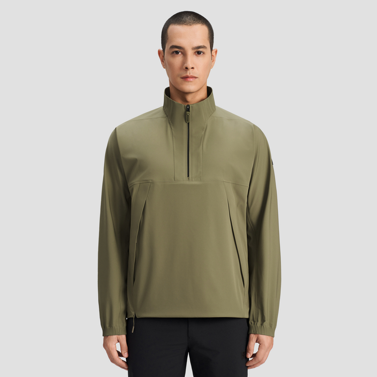 Shop DESCENTE DUALIS Jaket Pullover Kalis Air Urban Commuter Lelaki. D4131DJT81