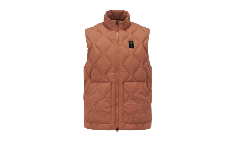 DESCENTE Dualis Water-Repellent Breathable Down Vest for Men D4131DDV86A