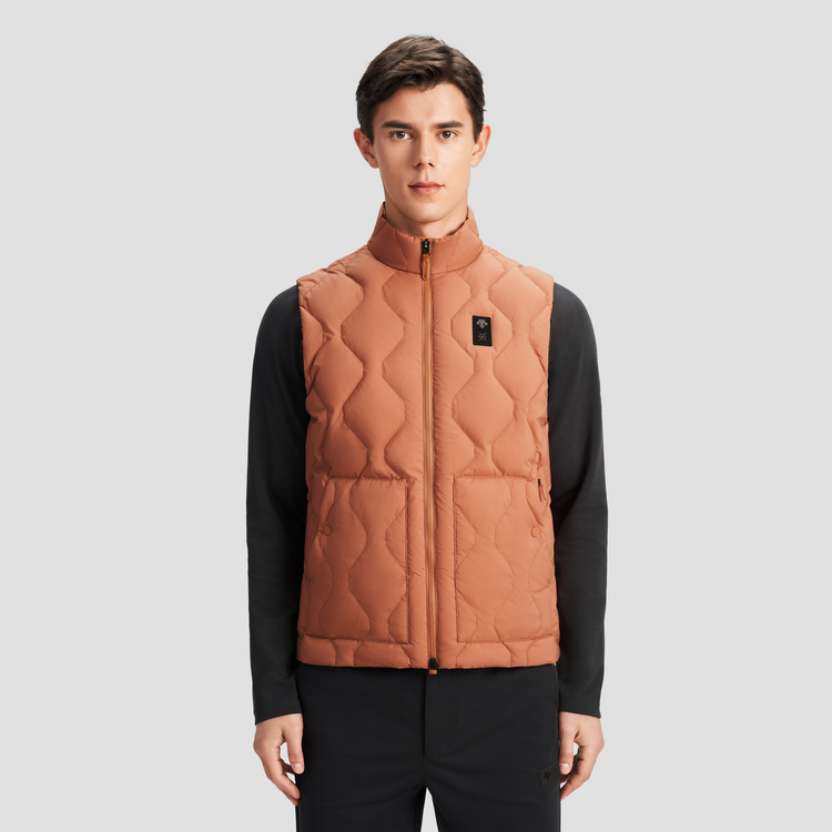 DESCENTE Dualis Water-Repellent Breathable Down Vest for Men D4131DDV86A 圖 4